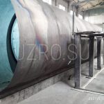 Процесс производства емкости 100 м3 на заводе УЗРО